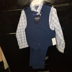 Boys Pantsuits with tie, shirt, pants, and vest!!